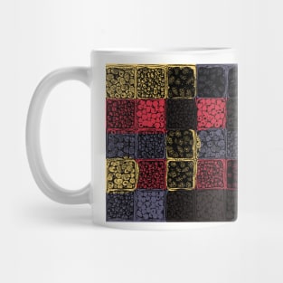 Red, Blue and Yellow Berry Baskets Mug